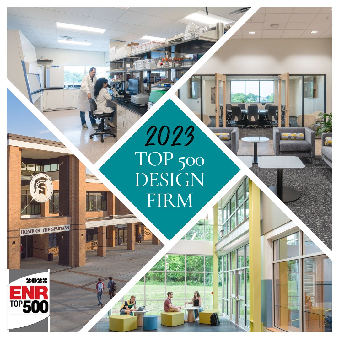 Cat's out of the bag! RRMM Architects was named an 
<a href="/ENRnews/">ENR</a> 2023 Top 500 Design Firm and we are quite excited about it!