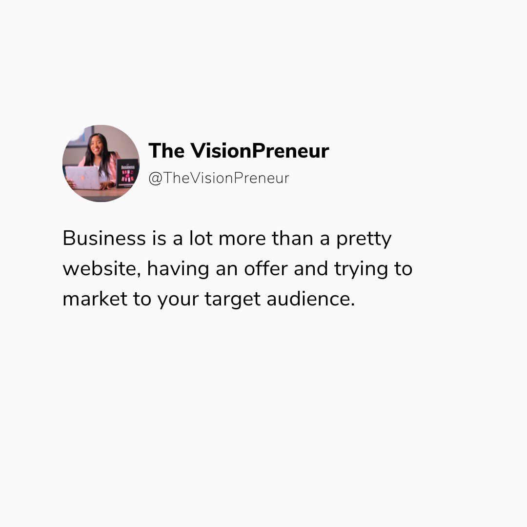 Vision_Preneur's tweet photo. "What you do in some things, you do in all things."

This quote stuck with me after hearing it YEARS and YEARS ago. And it made me re-evaluate how I was going through life.

Was I giving everything my all? Or was I just giving 10% at my job and 20% in college? 

I never knew it m https://t.co/KLN2vof5uI