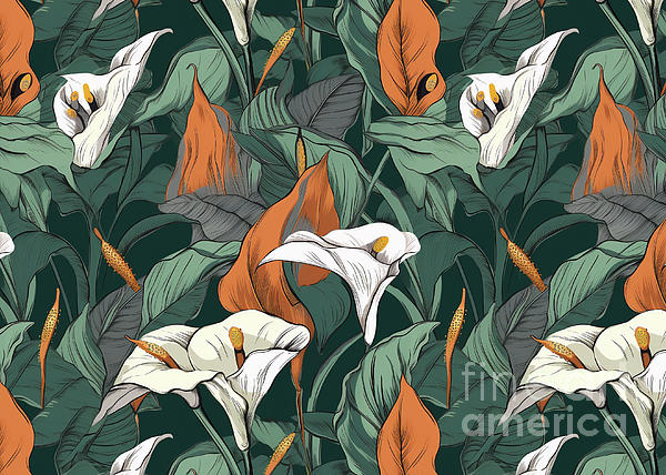 jclarkart's tweet photo. New artwork for sale! - "Calla Lilies White and Orange" - https://t.co/itSk1LZUj3 @fineartamerica https://t.co/wfYArMICMl