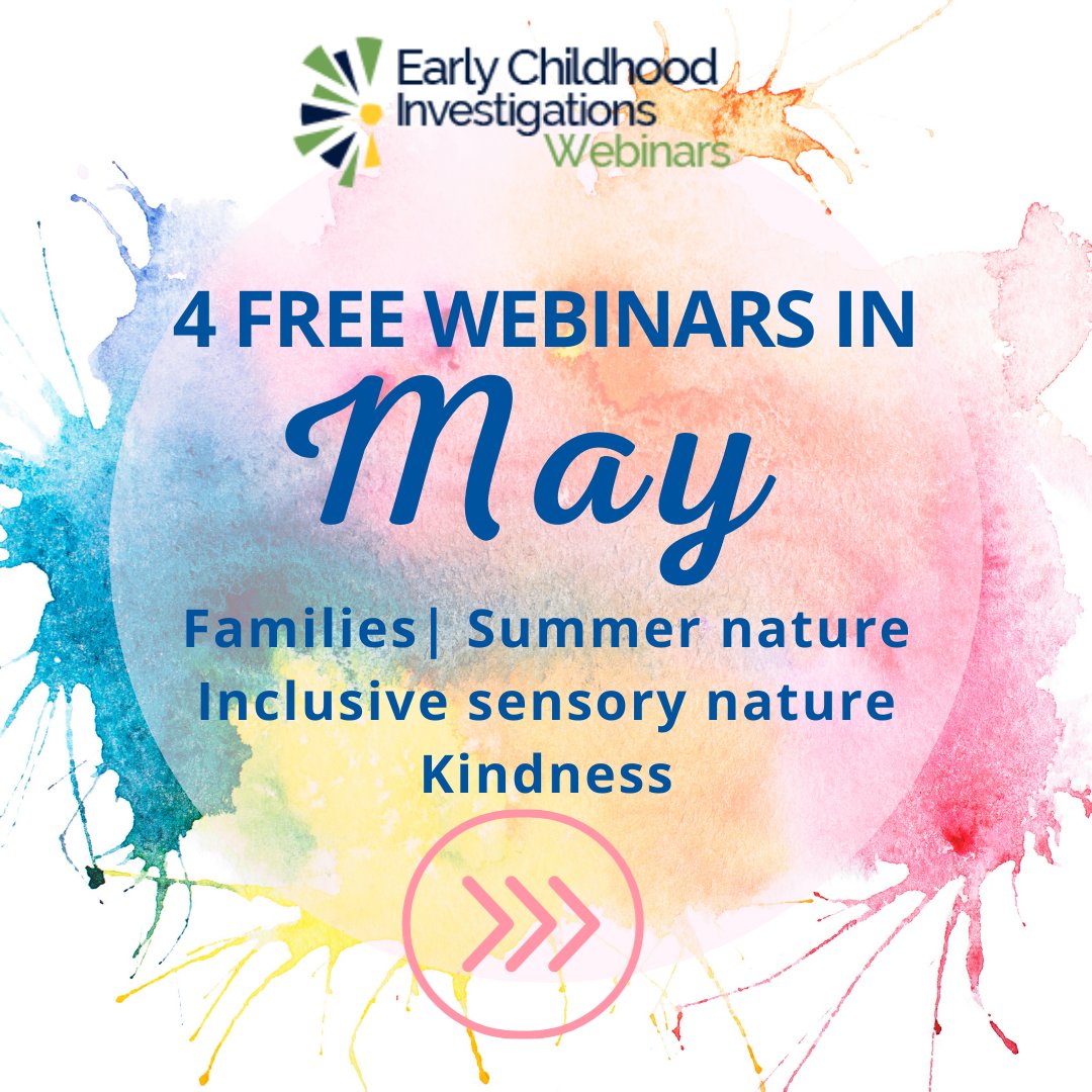 4 FREE March Webinars! Coaching for #FamilyEngagement in #ECE | Summer #NaturePrschool Programs that are Culturally-Centered  | Inclusive Sensory-Rich #NaturePlay | Relational Aggression in $YoungChildren - mailchi.mp/earlychildhood…  #earlychildhoodeducation #earlychildhood #ECE