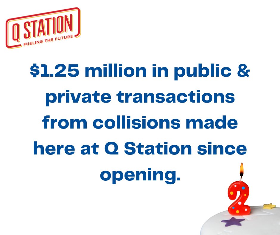 Collisions have benefits here at Q Station.

#spacebiz #qstation #spacevalley #spacevalleynm
