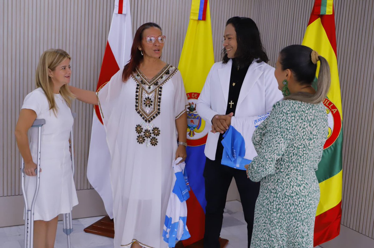 Martha y Hernán, gestores culturales de Palmar de Varela y Polonuevo, viajan con todo nuestro apoyo a una residencia artística en Ciudad de México 🇲🇽, para conocer importantes avances en el sector cultural y llevar a México nuestros saberes patrimoniales. ¡Les deseo éxito, en el