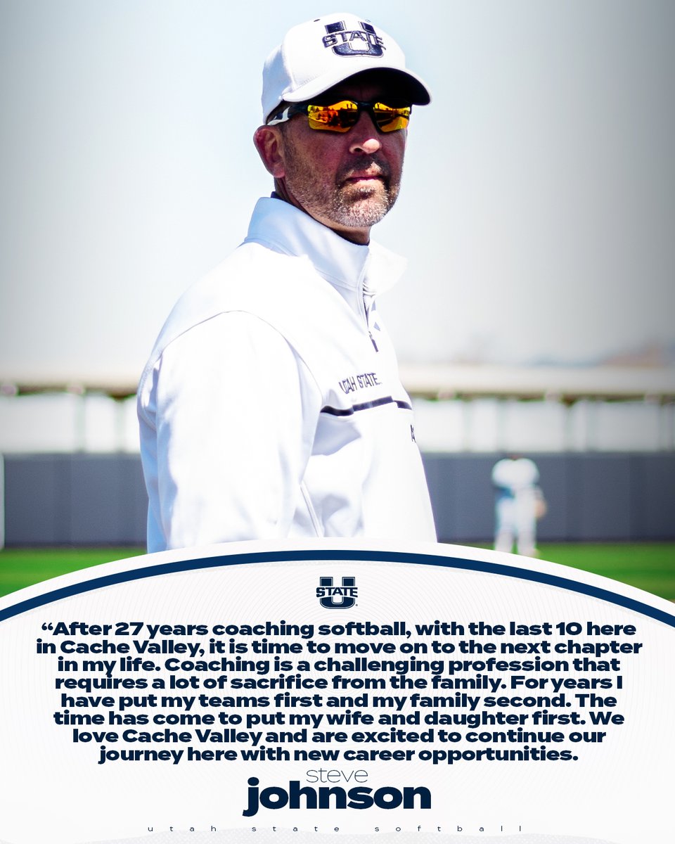 USUAthletics's tweet photo. 𝐓𝐡𝐚𝐧𝐤 𝐲𝐨𝐮 𝐂𝐨𝐚𝐜𝐡!

“The past 27 years have been a long and winding journey that has taken us to places we never thought we would be. It has been an amazing ride but one that must come to an end."

➡️ https://t.co/QDgiCa8KZq

#AggiesAllTheWay https://t.co/NBkOdrUeZJ