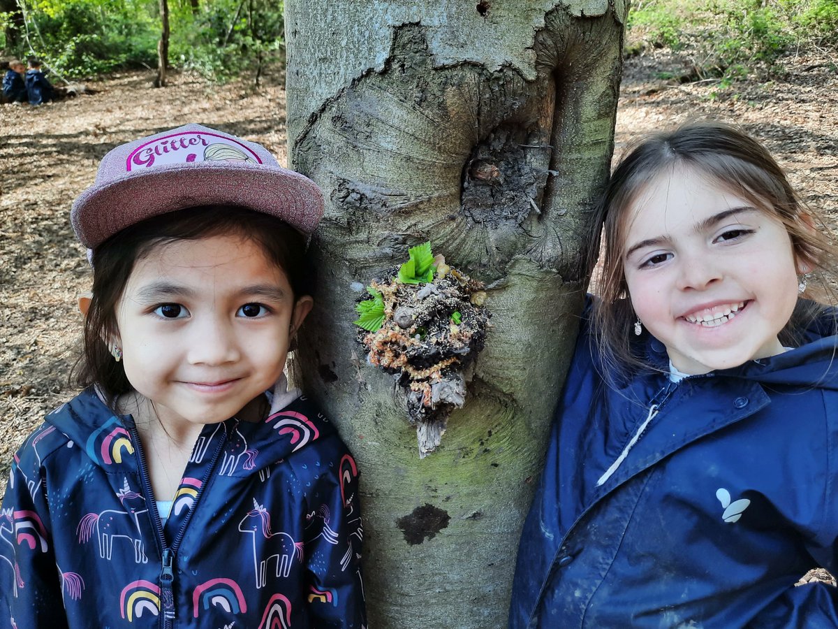 Forest School continues to thrive at Highgate Primary. Children, teachers &amp; parents love having fun in the woods and the allotment! #lovelearning #outdooreducation #haringey #highgate #forestschool