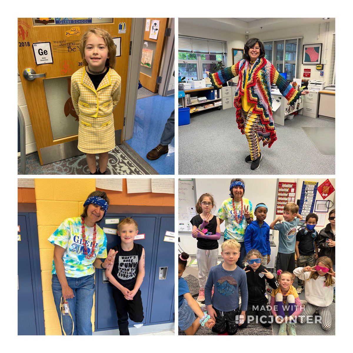 GlebeAPS's tweet photo. Decade Day is a huge hit at Glebe. We have from the 1700’s to the 2020’s Covid kids. #GlebeEagles @glebepta https://t.co/b6P9v2j8Qe
