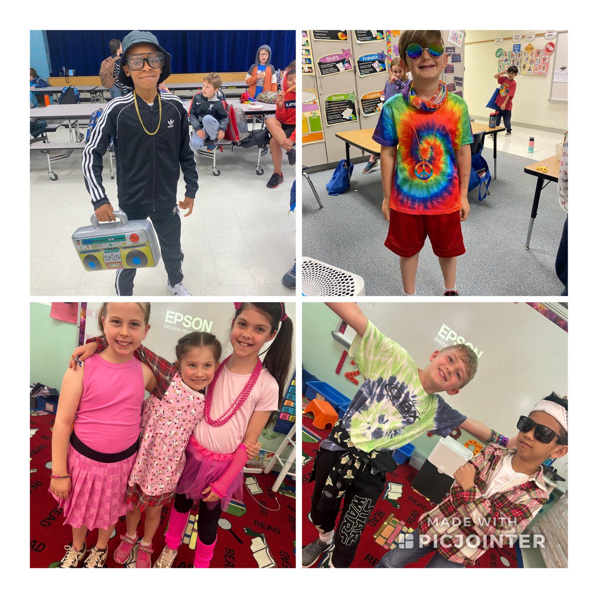 GlebeAPS's tweet photo. Decade Day is a huge hit at Glebe. We have from the 1700’s to the 2020’s Covid kids. #GlebeEagles @glebepta https://t.co/b6P9v2j8Qe