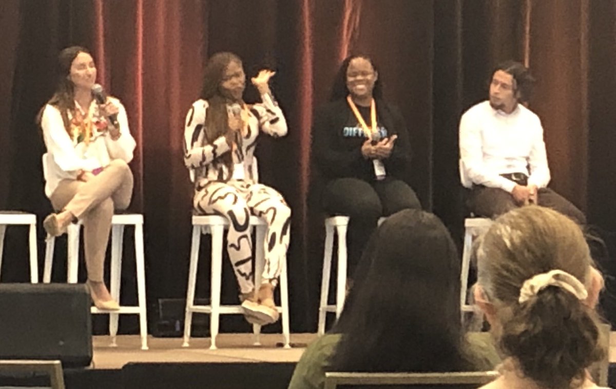 rusdkids's tweet photo. Today’s CA Homeless Education Conference began with the voices of those who experienced homelessness- now current college students, soon to be university graduates! #StudentsComeFirst #NeedToHear #WeAreRUSD #BetterTogether #CALHEC ⁦@_JulieMitchell_⁩ ⁦@RowlandSchools⁩ https://t.co/2RbcLyQDBK