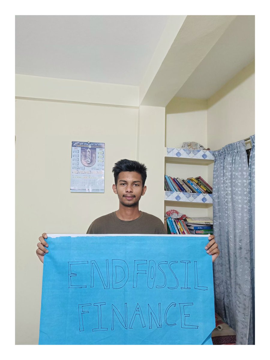 Rishadul Climate #FFF#YFF (@alamrishadul1) on Twitter photo My exam is knocking at the door but our fight for a better planet can't never be stopped 🌏🌱.The whole planet is burning 🌏🔥‼️
Dear world leaders, 
No more empty false promises, we demand climate action now🌱.
 #EndFossilFinance and #FundOurFuture🌱. My exam is knocking at the door but our fight for a better planet can't never be stopped 🌏🌱.The whole planet is burning 🌏🔥‼️
Dear world leaders, 
No more empty false promises, we demand climate action now🌱.
 #EndFossilFinance and #FundOurFuture🌱.