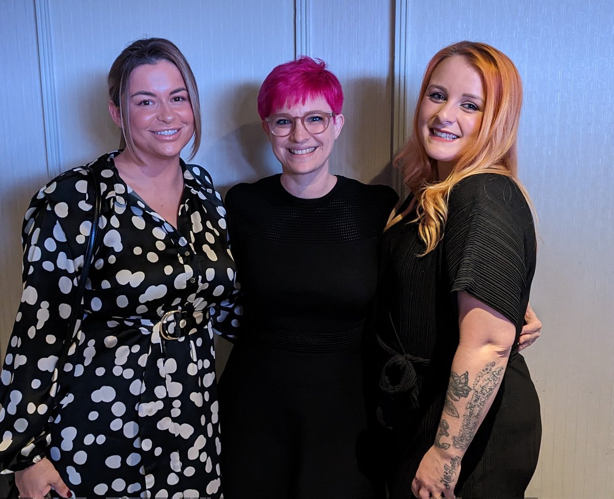 _Emilie_Edwards's tweet photo. Incredible afternoon at the #SNTA2023 and lovely to see @MiddlesexUni midwifery students and @FNightingaleF student leadership alumni and nominees @Jade122523 and @LisaLouLoughran https://t.co/ejm1RPatAB