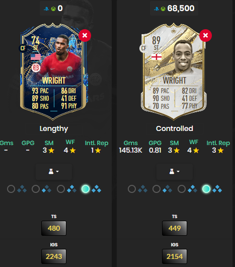 LEVELd_Up's tweet photo. How is Haji Wright better than his namesake who is an ICON!?
@IanWright0 what we saying?
#FIFA23 #icongate #AFC https://t.co/drPa0bVxFT