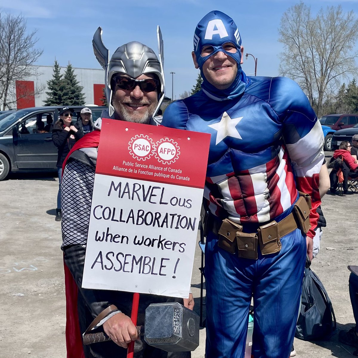 JFClaudeMSM's tweet photo. “He’s a friend from work!”
#PSACstrike #PSACstrong #CanLab https://t.co/rs8hfNVXIc