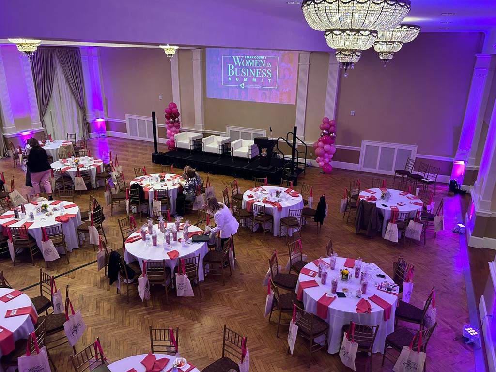 UBadvertising's tweet photo. Wonderful Women In Business Summit event by the @CantonChmbr .  The speakers, workshops, networking, and venue were spot on.  It was a  great time for all, and we loved making new connections – Table 13 – We gotchu! 😜 https://t.co/STCoXtvdM0