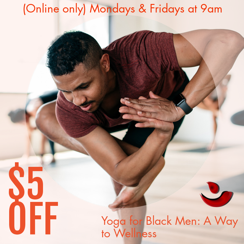 TheBMYI's tweet photo. Yoga for Black Men: A Way to Wellness. Join us for our virtual yoga class designed specifically for black men. Use code: BONUS to save $5 on your first class. 
https://t.co/usn0hZdtPo
#yoga #blackmen #wellness #fitness #health https://t.co/qAg96FJsGv