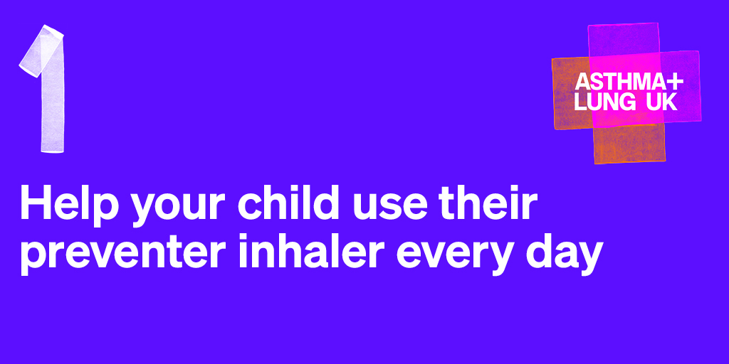 asthmalunguk's tweet photo. Today is #WorldAsthmaDay. This year we’re sharing advice on how parents can support their child to live well with their asthma. Like and retweet these info cards to help.

Read more here: https://t.co/mbRSxFVGV8 https://t.co/ZZqPMjl0Og