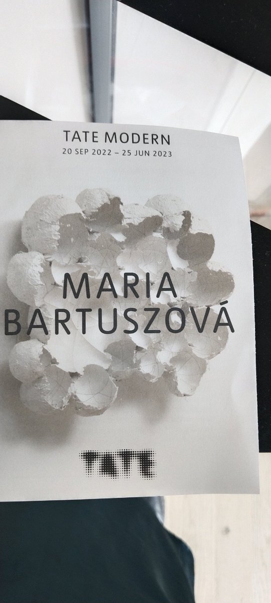 bjohnsoncreativ's tweet photo. I went to Maria Bartuszová's exhibition at the Tate Modern today and was immensely disappointed to find out that an exhibition all about Tactile and inclusive artwork is NOT offering touch tours for visually impaired attendees

@Tate Do better...

#DisabilityRights https://t.co/XaErdADvp2