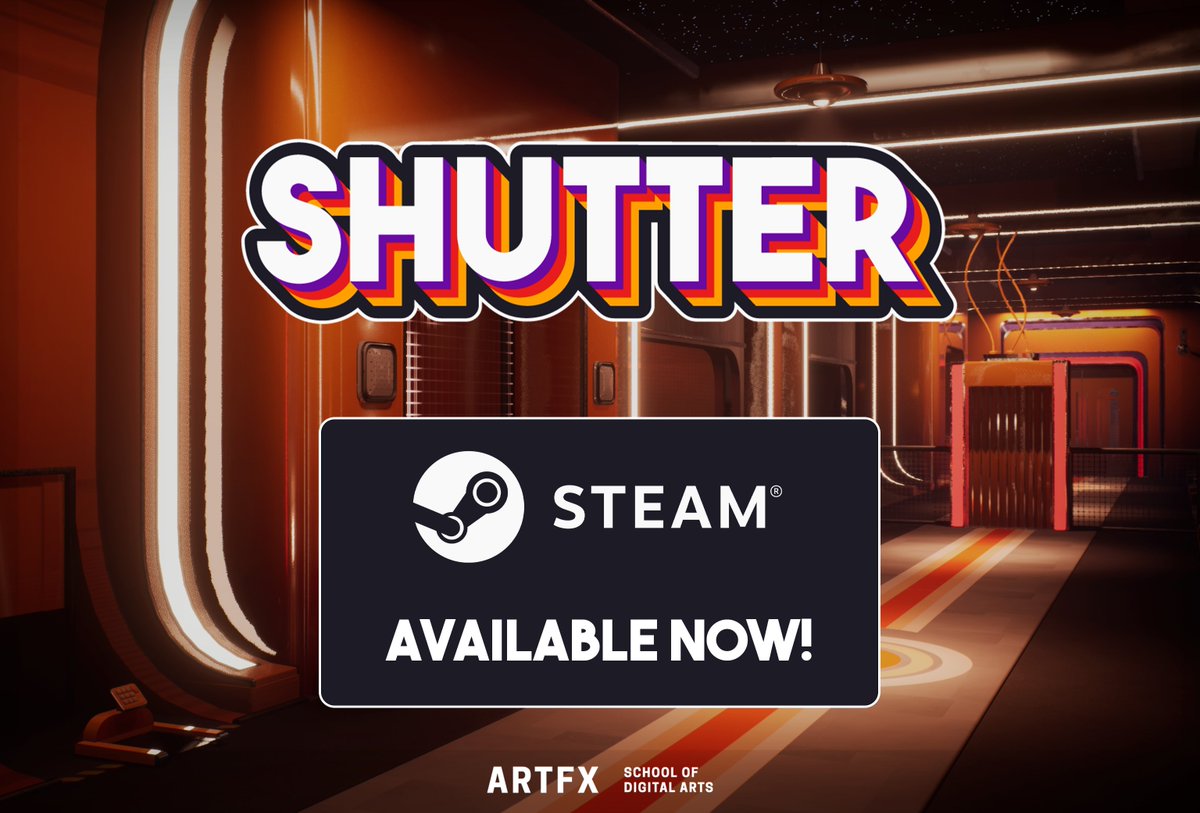 shutterthegame's tweet image. Shutter is available now on #steam !
store.steampowered.com/app/2314110/Sh…
#artfx @artfxschool #gamedev #steamrelease