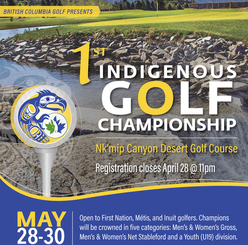 TeamBCNAIG's tweet image. Today is the DEADLINE to register for the Indigenous Golf Championship of BC. The youth division will serve as a great event for golfers 19 and under hoping to represent BC at the 2023 NAIG in Halifax! Email us at teambc@isparc.ca for a special registration link ⛳ #GolfBC #Golf
