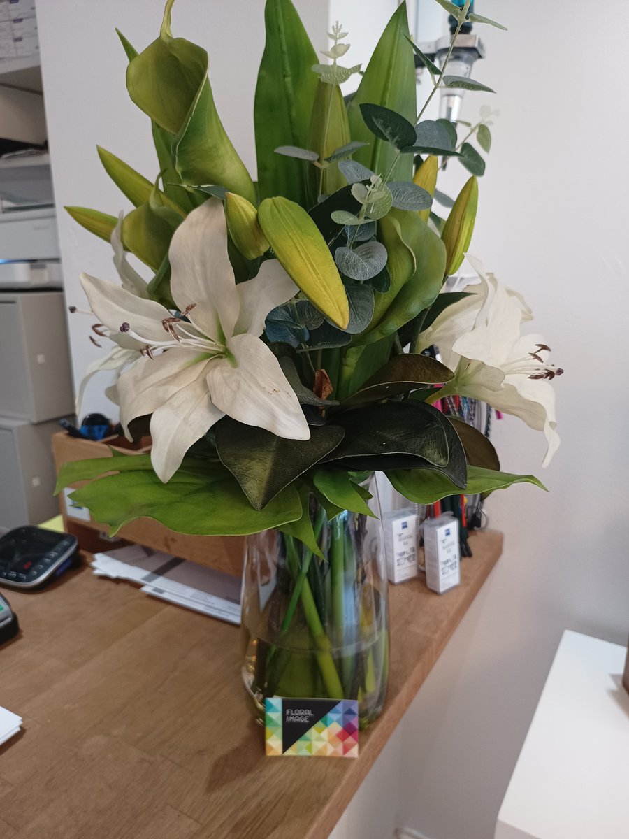 #FloralImage loving our new flower display.  Thank you Floral Image West Scotland