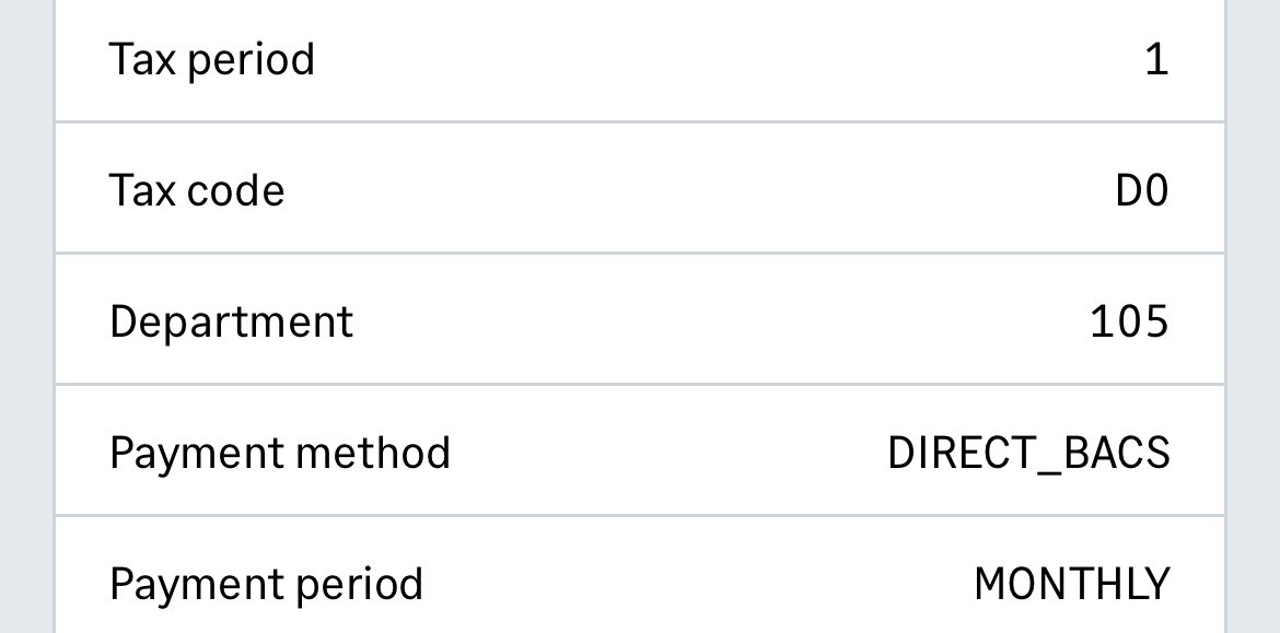 r19900328's tweet photo. @HMRCcustomers See the difference from HMRC tax account and the code on payslips https://t.co/s8yQh9IUca