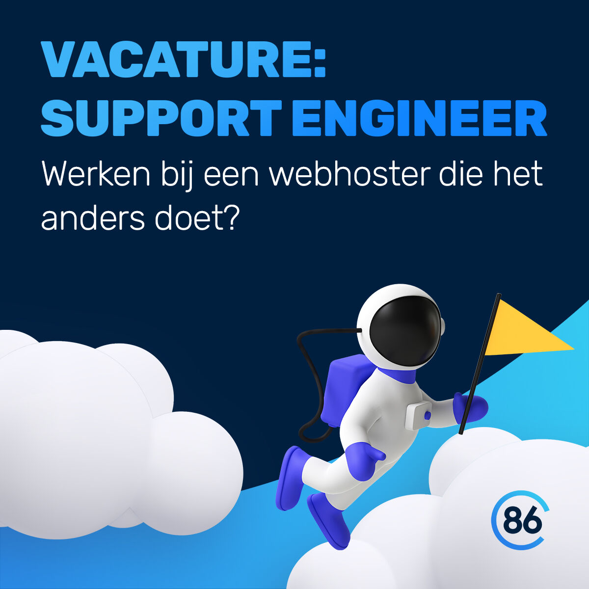 Wij zorgen voor de gezamenlijke lunch en een goedgevulde kantoorkoelkast, jij voor de nodige kennis op het gebied van webhosting. Samen doen we het anders en hebben wij als gezamenlijk doel: de (aller)snelste webhoster van Nederland te zijn én te blijven. bit.ly/3LdZkDO