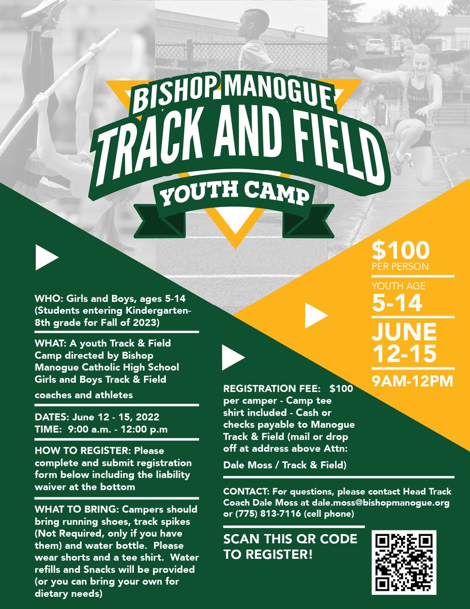Bishop Manogue T&F tweet media