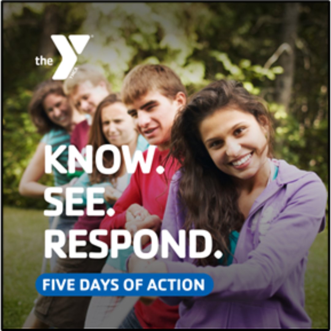 The YMCA of Greater Springfield is committed to year-round prevention, and we hope you are, too! Stay connected and informed by visiting ymca.org/fivedaysofacti…. #FiveDaysofAction