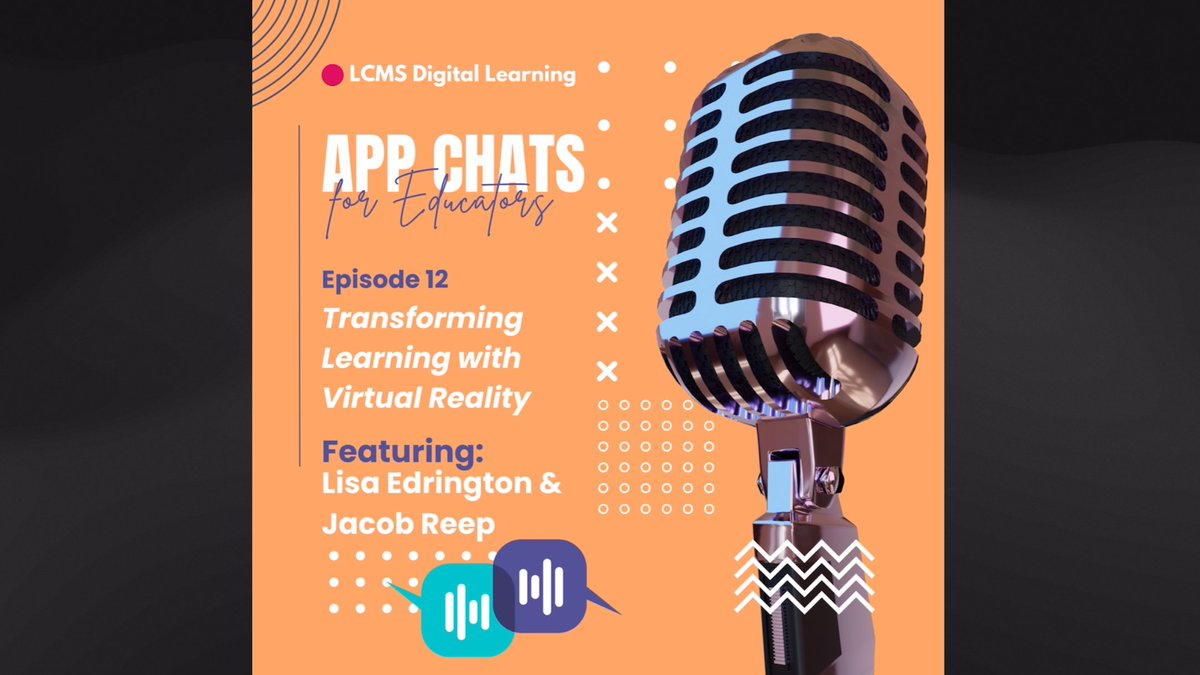 In the latest (and last!) episode of our AppChats podcast for this school year, two of our 6th grade science Ts discuss how they used virtual reality tools to bring their content to life - and how you can, too! #edupodcast #nearpod #VR #AR

youtu.be/IRxGb08ENbA