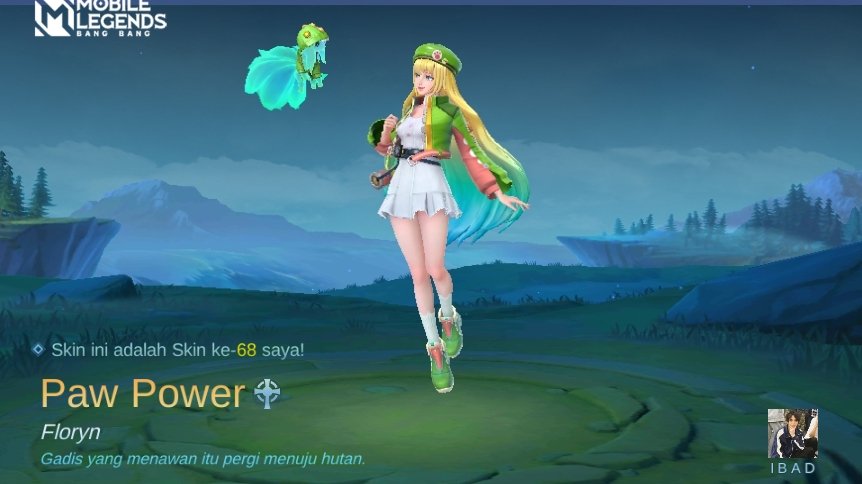 geunyangchingu's tweet photo. Saya baru saja mendapatkan Skin baru Paw Power di Mobile Legends: Bang Bang! Ayo kita berhadapan melawan Player MOBA terbaik dunia bersama-sama! 
https://t.co/67ASeHkkbT https://t.co/lj57QWbqPy