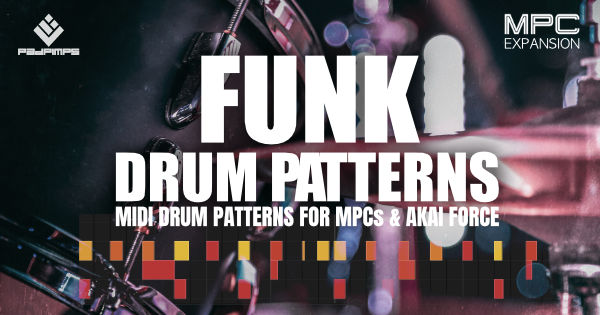 Just Released: 'Funk Drum Patterns'. Over 300 MIDI drum grooves in MPC pattern format, for MPCs and Akai Force. Compatible with any drum kit, created from real drummer performances: mpc-samples.com/product.php/33…

#mpcexpansion #mpcsamples #mpctutor #padpimps #akaipro #midipatterns
