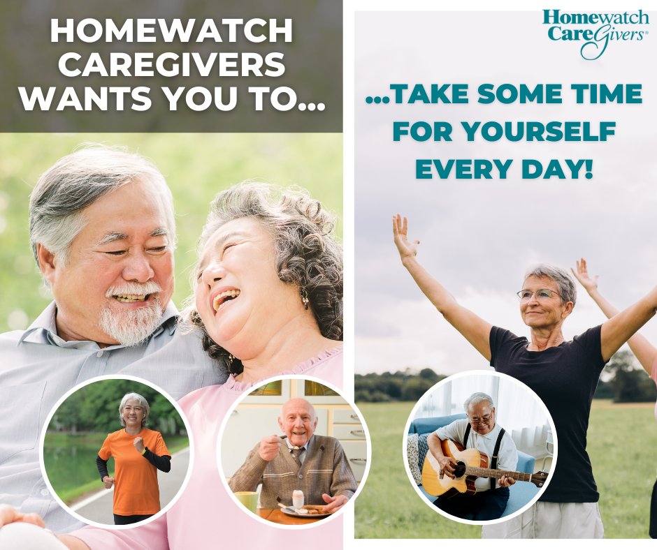 HomewatchCGers's tweet photo. Take some time for yourself everyday. It might be tempting to use every moment to care for your loved one, but it's important to remember that you can't care for others if you're not taking care of yourself. 

Sending lots of love and support to all the caregivers out there! ❤️ https://t.co/xzRMWSkNi0
