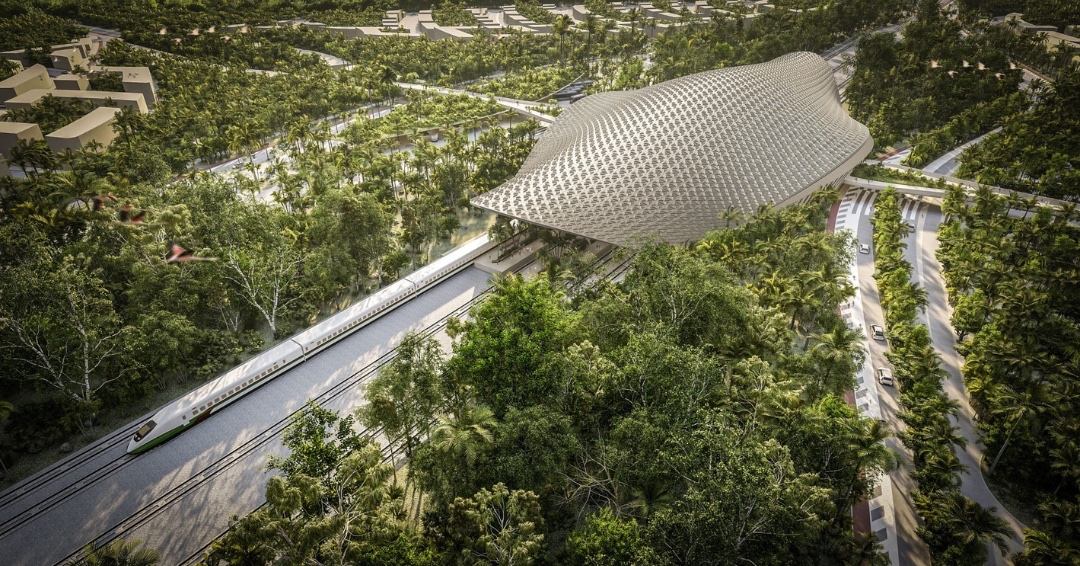 tulum_land's tweet photo. 🚄Exciting news for Riviera Maya's transportation infrastructure! The Mayan Train station in Tulum, Mexico is currently being constructed and is set to be completed by 2024.

🧵In this thread I will explain why this is huge for the tourism and real estate market in the Caribbean https://t.co/PoyJ6CPabt