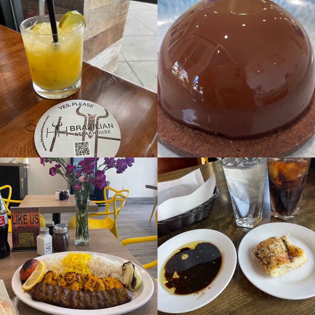 claudiaciuffo's tweet photo. Pra dar água na boca! Tá em LA com saudades de  churrasco rodízio e de uma caipirinha de maracujá? É obcecado por chocolate? Quer provar uma comida persa ou asiática sem sair dos EUA? E que tal experimentar a melhor focaccia da cidade?

Clica aqui: https://t.co/XQlU68lEIV https://t.co/B9DifGRDuR