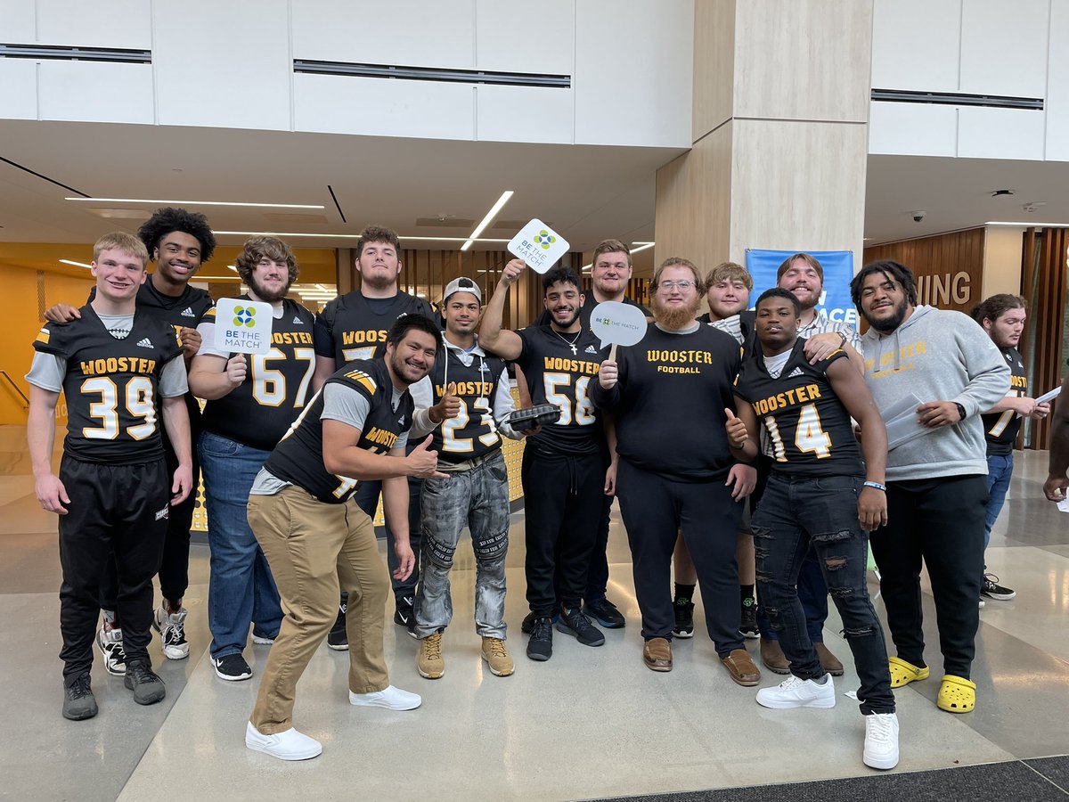 <a href="/Coach_Colaprete/">Frank Colaprete</a>’s crew hosting a Be the Match registry today til 3 pm.  
Raising awareness for blood cancers like leukemia and lymphoma and making a difference in the world.