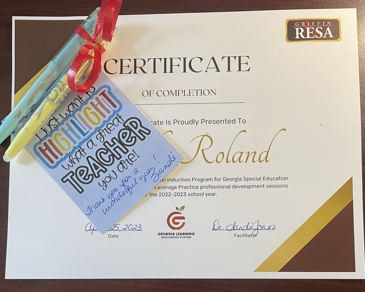 sjones1478's tweet photo. Celebrating the teachers I was fortunate to support & this year through GA TPRP! Looking forward to continuing support them as Year 2 participants in 22-24 SY & excited to see who will be our Year 1 participants!!! #MSGLRS @Griffin_RESA @cowanroad1 @PikeGASD @NewtonCoSchools https://t.co/YUj8zP0ygr