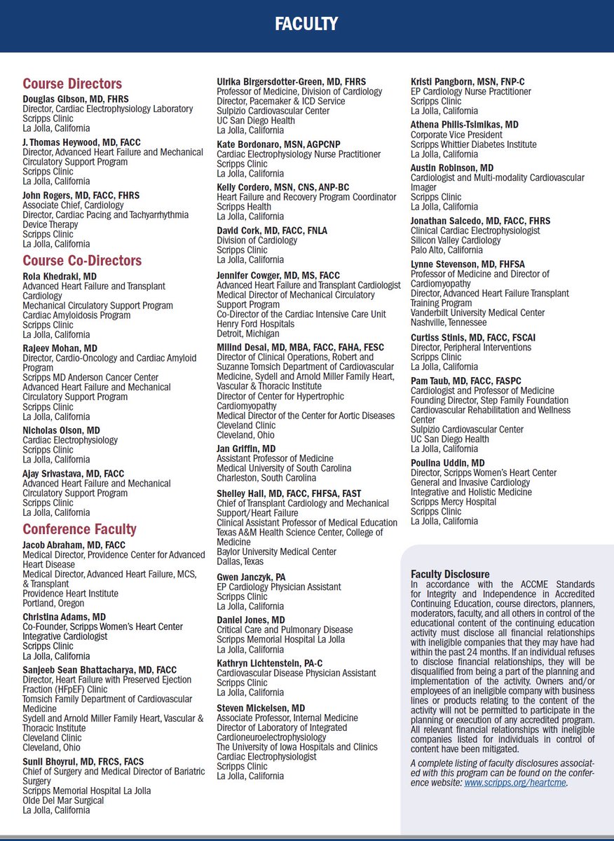 Megan Pelter MD, FACC (@meganpelter) on Twitter photo 🔥🫀📣Looking forward to Scripps’ Clinical Advances in Heart Failure, Arrhythmias & Cardiogenic Shock symposium, sharing frontiers of knowledge🔥🫀April 28-30, 2023 ☀️San Diego
Dr. Thomas Heywood
<a href="/jdrheart/">Dr. John Rogers</a>
<a href="/ajaysmd/">Ajay V. Srivastava MD</a>
@dngibson2
<a href="/RolaKhedrakiMD/">Rola Khedraki, MD, FACC</a>
Dr. Nicholas Olson
<a href="/RajeevCMohan/">Rajeev Mohan</a> 🔥🫀📣Looking forward to Scripps’ Clinical Advances in Heart Failure, Arrhythmias & Cardiogenic Shock symposium, sharing frontiers of knowledge🔥🫀April 28-30, 2023 ☀️San Diego
Dr. Thomas Heywood
<a href="/jdrheart/">Dr. John Rogers</a>
<a href="/ajaysmd/">Ajay V. Srivastava MD</a>
@dngibson2
<a href="/RolaKhedrakiMD/">Rola Khedraki, MD, FACC</a>
Dr. Nicholas Olson
<a href="/RajeevCMohan/">Rajeev Mohan</a>