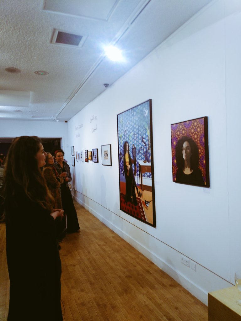shubbakfestival's tweet photo. Arab arts in Medway? You bet!

#TwoSeas by Reem Acason was born out of the coming together of @medway_council &amp; Rochester Art Gallery w/ Shubbak Festival.

A bold &amp; striking exhibition interlacing the personal &amp; political. 
A serenade to the dual identity.

Go. Seriously, go. https://t.co/dxP5WPsDpc