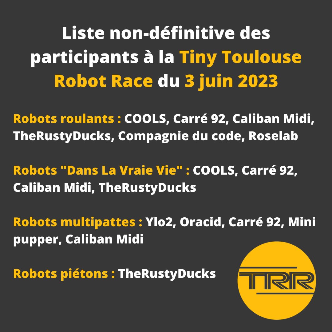 Toulouse Robot Race tweet media