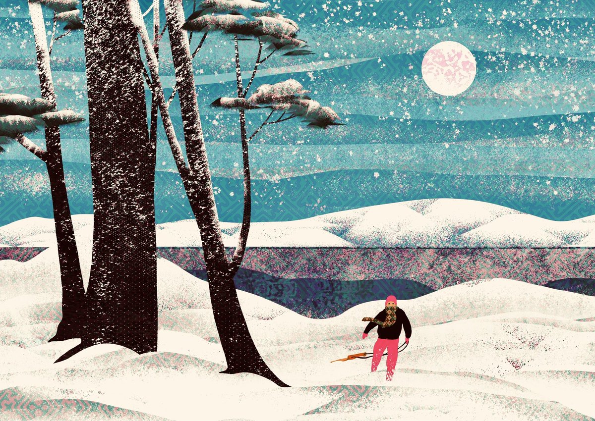 kyletwebster's tweet photo. It's great to see the illustration I created in #AdobeFresco with last year's winter brushes make its way onto a wine label in France! 🙌 
@AdobeDrawing https://t.co/9I4CGjDawh