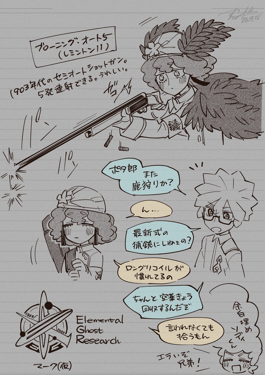 レチクルみてえな瞳してっから銃持たせた 