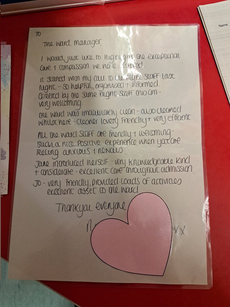 Vicki Healey (@healeyvicki) on Twitter photo Another amazing piece of feedback supporting our #PatientExperienceWeek <a href="/AJL30/">Andrea Lee</a> <a href="/MFT_PatientExp/">Patient Experience</a> Another amazing piece of feedback supporting our #PatientExperienceWeek <a href="/AJL30/">Andrea Lee</a> <a href="/MFT_PatientExp/">Patient Experience</a>