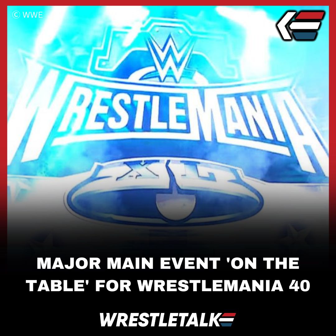 Early Discussed Main Event For WrestleMania 40 Revealed - WrestleTalk