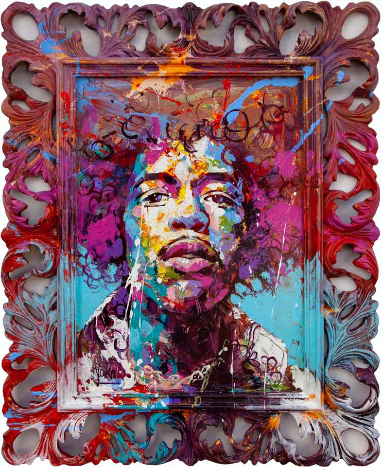 An amazing #painting by Voka 😍🎸His works are just breathtaking when you see them in person. Have a look at our website artcatto.com to see more 😉 

#artcatto #artcattogallery #art #artgallery #voka #acrylicpainting #amazingartist #algarve #hendrix #jimi #topart