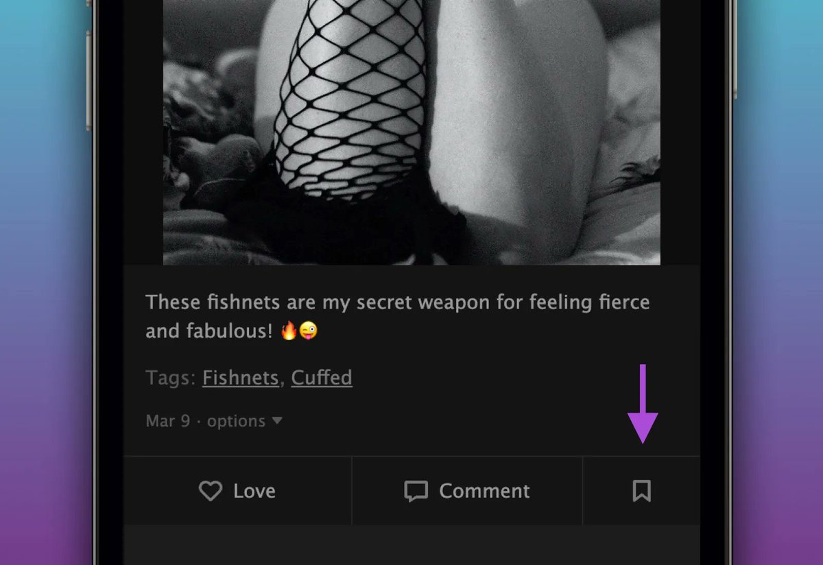 FetLife's tweet image. We've just introduced an easier way to bookmark things you want to return to. Read more about it here: fetlife.com/releases/2023-…