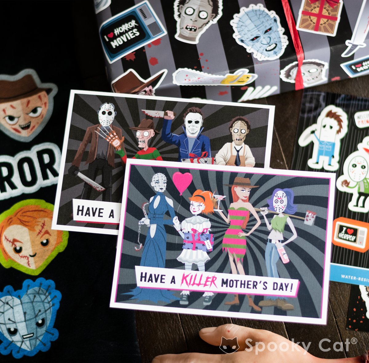 Get mom something Killer for Mother's Day.
.
.
.
#HorrorFamily #HorrorCommunity #HorrorFan #HorrorFam #horrorgifts #horrorscards #horrorstationery