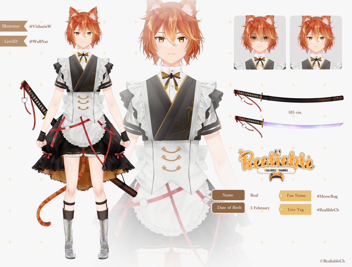 RealiableCh's tweet photo. 🐱 Realiable New Model Character Sheet 📷
Mama : @VisharieW
Papa : @WullNar
Live : #RealiableCh
Fan Name : #MeowBug
Fan Arts : #RealiableFA
Youtube : https://t.co/xY3cUC361X
Facebook : https://t.co/6UHgTr9mQl https://t.co/HbDA9acGGt