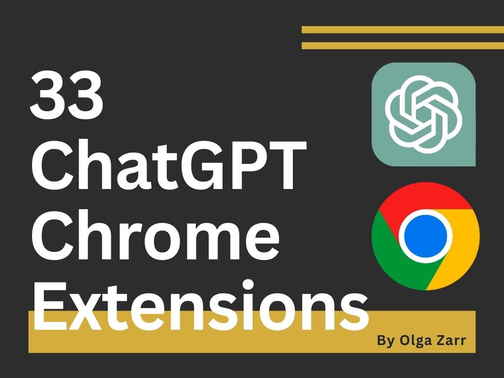 👇 I've analyzed 100+ various ChatGPT Chrome extensions and selected the top 33 that will truly let you make the most of #ChatGPT.