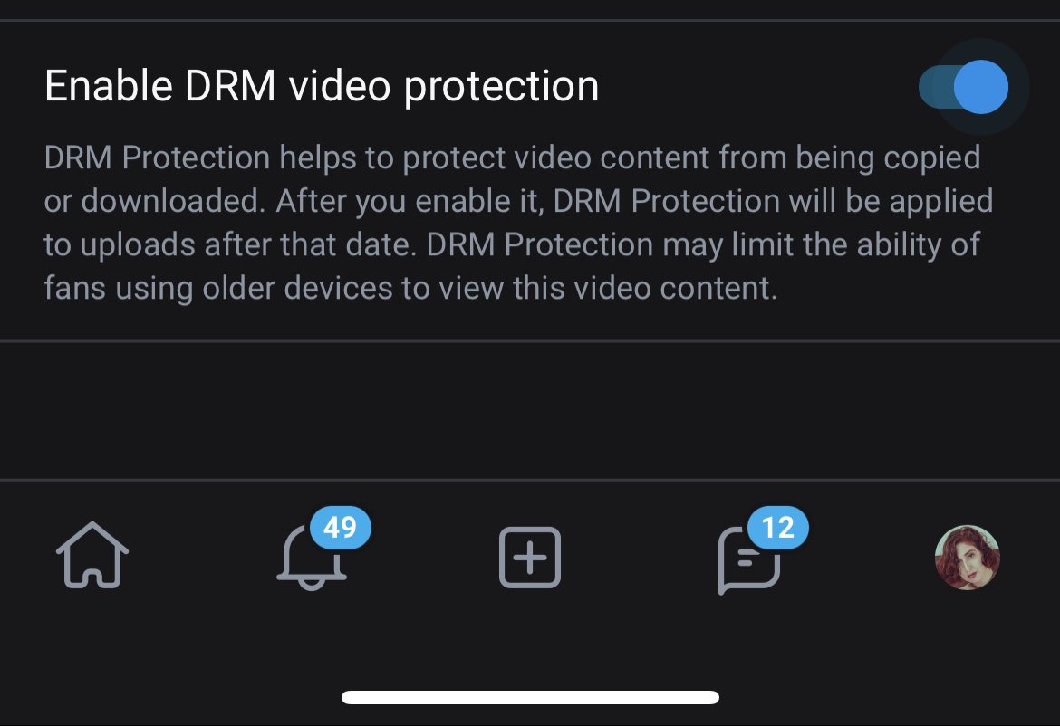 🤭 it doesn’t protect your old content but new content on OF will be protected from leaks, FINALLY. If you didn’t know, they will also file a DCMA takedown for you if you find a leak. Leaking content is not only predatory, but it is also illegal! https://t.co/4bMvXK4DQg
