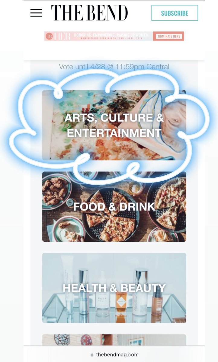 LeslieAdami's tweet photo. Hey Twitter friends!
Honored & happy to share I’m a finalist in this year’s #LocalsList for the @TheBendMag “TV/News personality’” 🥰
We’re in the Arts, Culture & Ent. section ✨ Today’s the last day to vote in it, and I’d love your support ❤️ https://t.co/QGDt9iEvGw