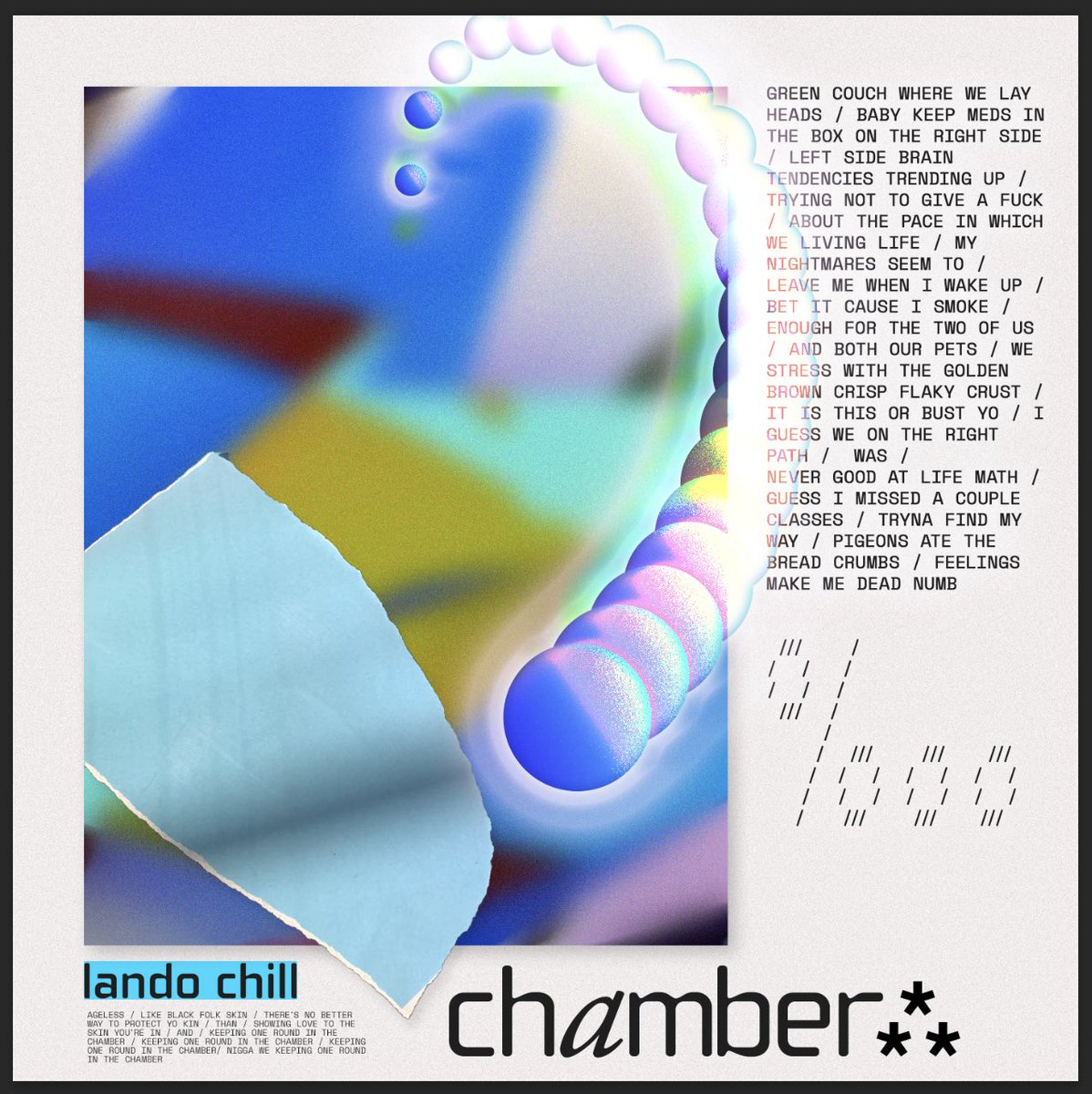 lando_chill's tweet photo. OUT TODAY

chamber :: prod @Teddy_Roxpin 

art concepts by @careyokeMachine + @RohoYniguez ✨

 https://t.co/wegrc6Xh0t https://t.co/3Azjh9uC6U