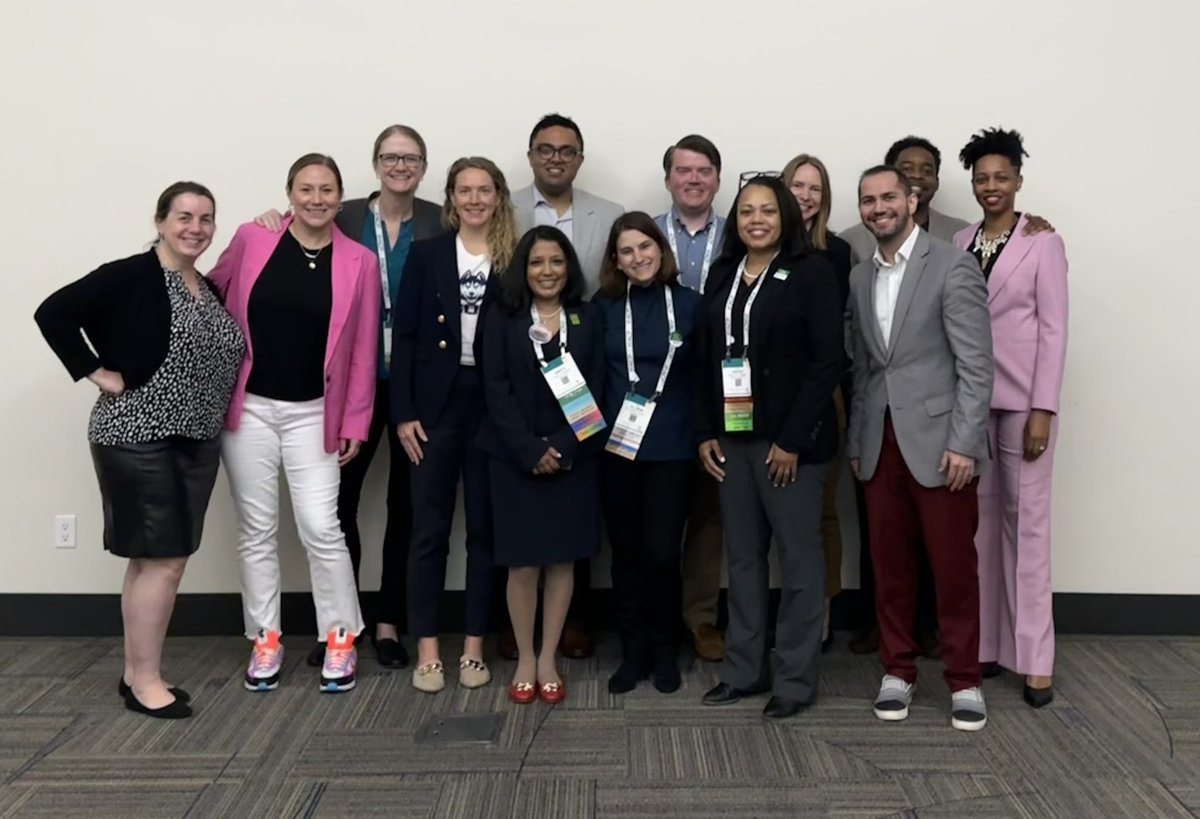 If you need to feel energized there is no better place than the #ACPCECP 

I am honored to call these rockstars my colleagues, mentors and friends! @ACPIMPhysicians #IM2023 #IMProud